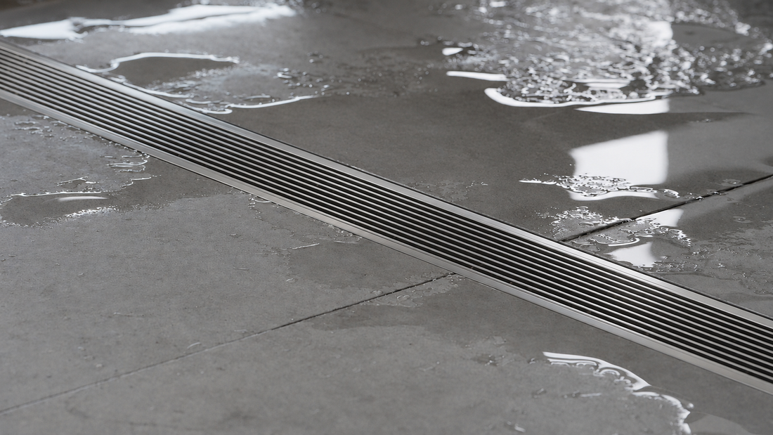 Wedge wire grate drain slip tested to as4586 strip drain Sydney.