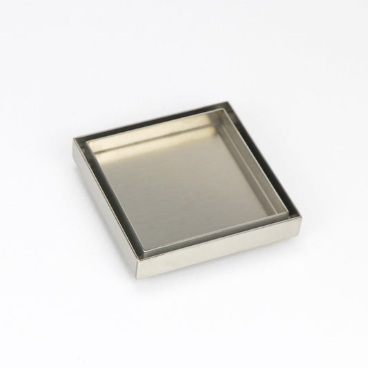 Tile Insert Floor Waste Marine Grade 316L Stainless.