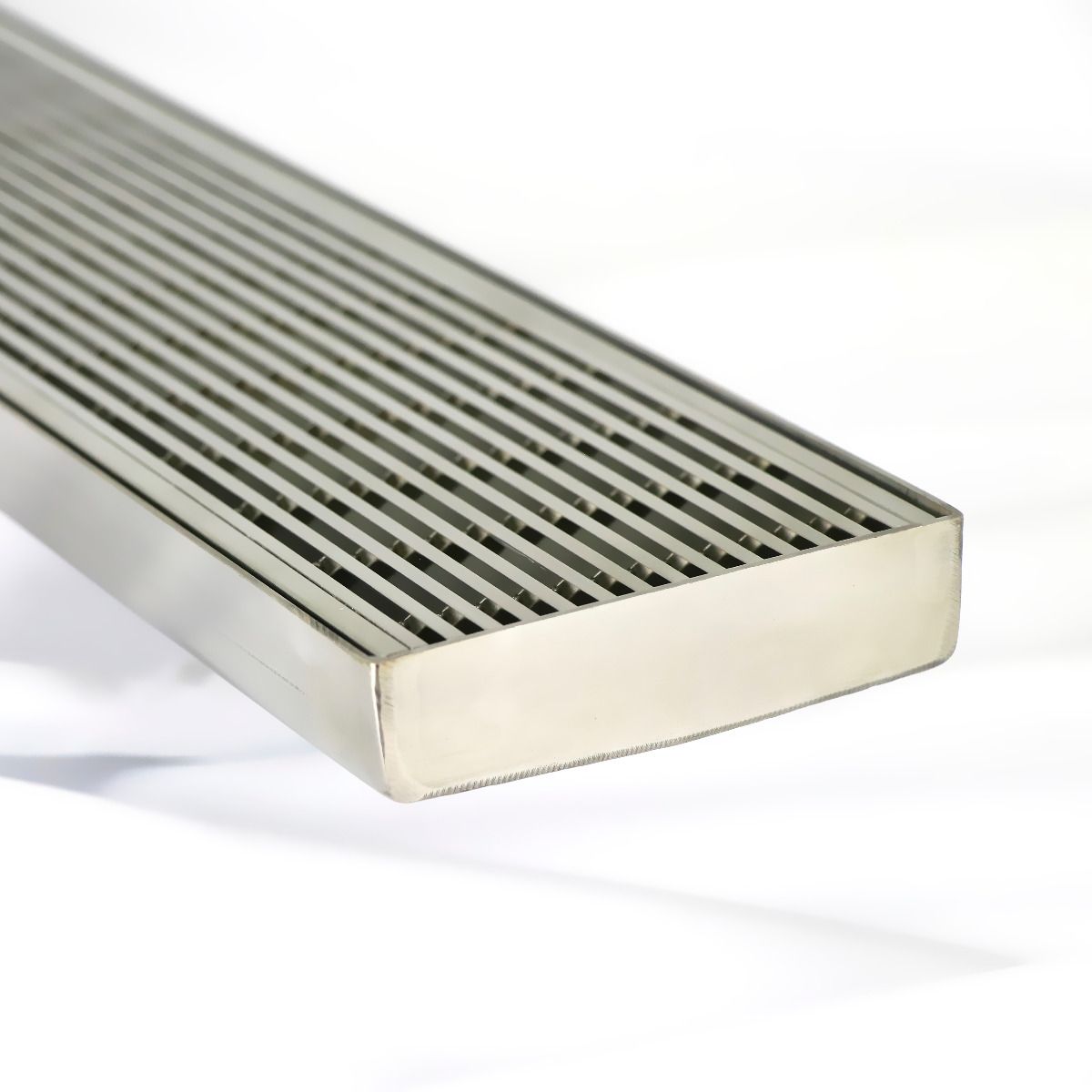 Wedge Wire strip drain 100mm x 25mm in stainless steel